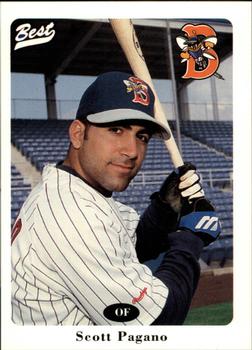 1996 Best Binghamton Mets #21 Scott Pagano Front