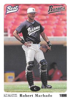 1996 Best Birmingham Barons #10 Robert Machado Front