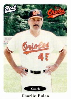 1996 Best Bluefield Orioles #3 Charlie Puleo Front