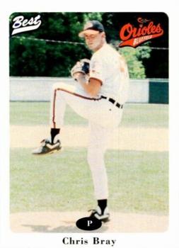 1996 Best Bluefield Orioles #6 Chris Bray Front