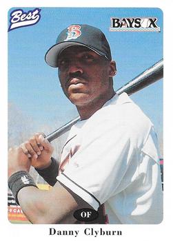 1996 Best Bowie Baysox #12 Danny Clyburn Front