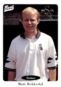 1996 Best Bristol White Sox #4 Matt Bekkedal Front
