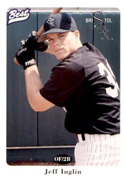 1996 Best Bristol White Sox #20 Jeff Inglin Front