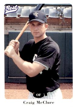 1996 Best Bristol White Sox #25 Craig McClure Front