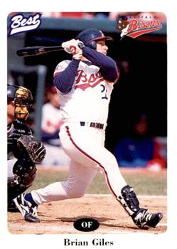 1996 Best Buffalo Bisons #8 Brian Giles Front