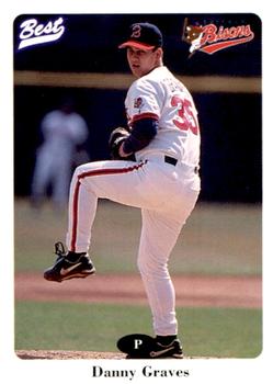 1996 Best Buffalo Bisons #9 Danny Graves Front