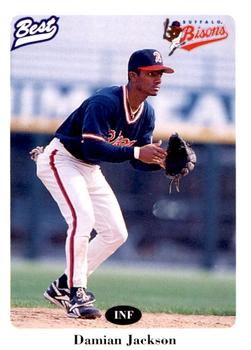 1996 Best Buffalo Bisons #11 Damian Jackson Front