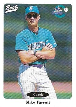 1996 Best Charlotte Knights #3 Mike Parrott Front
