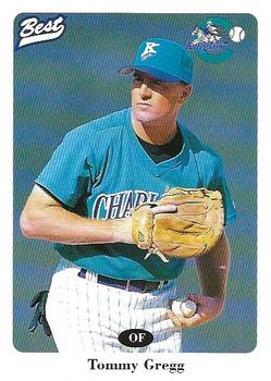 1996 Best Charlotte Knights #12 Tommy Gregg Front