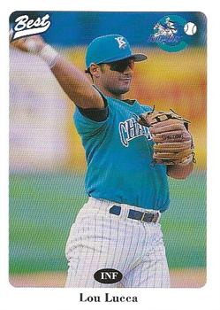 1996 Best Charlotte Knights #16 Lou Lucca Front