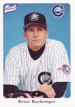 1996 Best Columbus Clippers #3 Brian Boehringer Front
