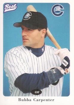 1996 Best Columbus Clippers #4 Bubba Carpenter Front