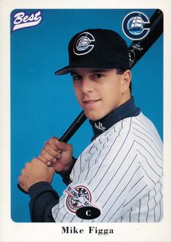 1996 Best Columbus Clippers #13 Mike Figga Front