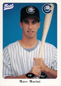 1996 Best Columbus Clippers #18 Marc Marini Front