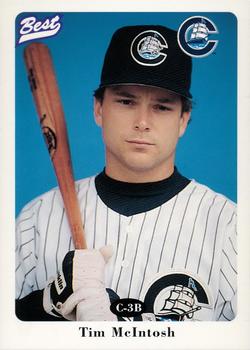 1996 Best Columbus Clippers #19 Tim McIntosh Front