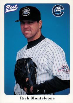 1996 Best Columbus Clippers #22 Rich Monteleone Front