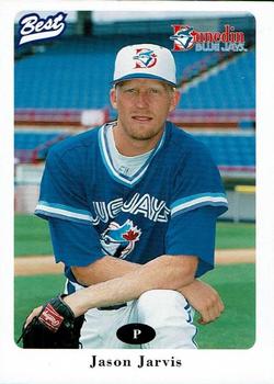 1996 Best Dunedin Blue Jays #14 Jason Jarvis Front