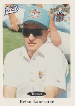 1996 Best Erie SeaWolves #3 Brian Lancaster Front