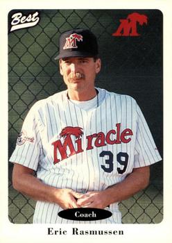 1996 Best Fort Myers Miracle #3 Eric Rasmussen Front