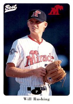1996 Best Fort Myers Miracle #9 Will Rushing Front