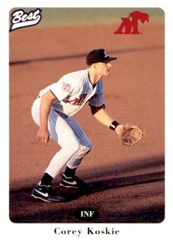 1996 Best Fort Myers Miracle #17 Corey Koskie Front