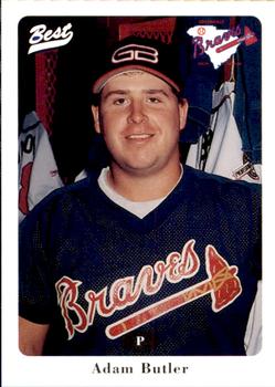 1996 Best Greenville Braves #7 Adam Butler Front
