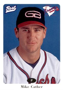 1996 Best Greenville Braves #9 Mike Cather Front