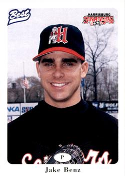1996 Best Harrisburg Senators #7 Jake Benz Front