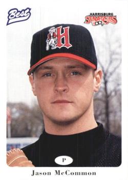 1996 Best Harrisburg Senators #19 Jason McCommon Front