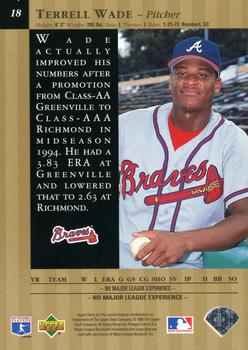 1995 Upper Deck - Special Edition Gold #18 Terrell Wade Back