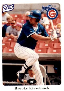 1996 Best Iowa Cubs #1 Brooks Kieschnick Front