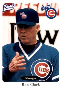 1996 Best Iowa Cubs #2 Ron Clark Front
