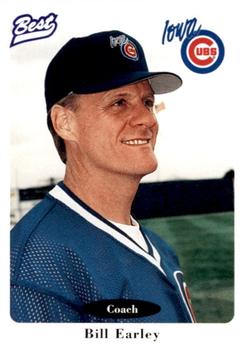 1996 Best Iowa Cubs #4 Bill Earley Front