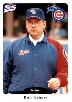 1996 Best Iowa Cubs #5 Bob Grimes Front