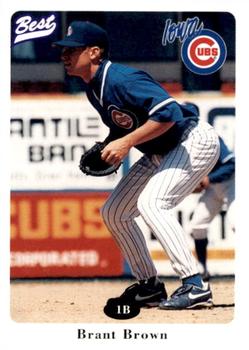 1996 Best Iowa Cubs #8 Brant Brown Front
