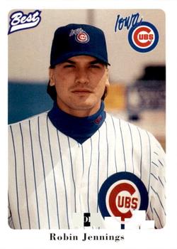 1996 Best Iowa Cubs #16 Robin Jennings Front