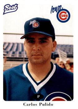 1996 Best Iowa Cubs #21 Carlos Pulido Front