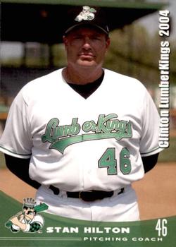 2004 Grandstand Clinton LumberKings #NNO Stan Hilton Front