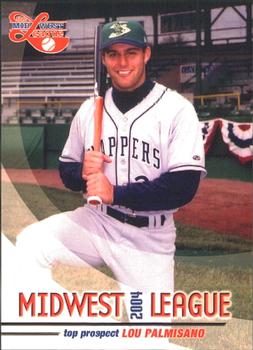 2004 Grandstand Midwest League Top Prospects #NNO Lou Palmisano Front
