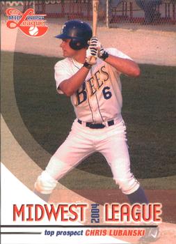 2004 Grandstand Midwest League Top Prospects #NNO Chris Lubanski Front