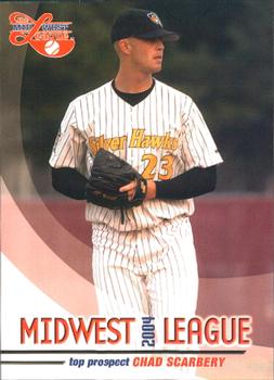2004 Grandstand Midwest League Top Prospects #NNO Chad Scarbery Front