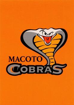 2004 Macoto Cobras Limited Edition #NNO Macoto Cobras Logo Front