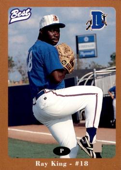 1996 Best Durham Bulls Brown #3 Ray King Front