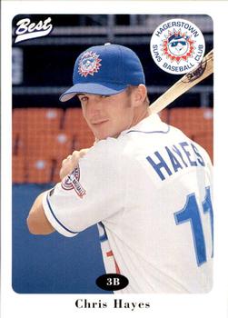 1996 Best Hagerstown Suns #8 Chris Hayes Front