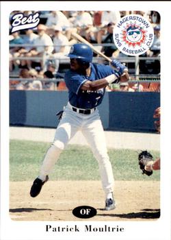 1996 Best Hagerstown Suns #15 Patrick Moultrie Front