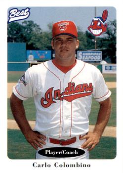 1996 Best Kinston Indians #30 Carlo Colombino Front
