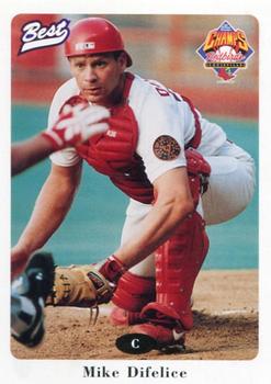 1996 Best Louisville Redbirds #15 Mike Difelice Front