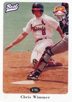 1996 Best Louisville Redbirds #27 Chris Wimmer Front