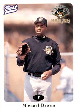 1996 Best Lynchburg Hillcats #5 Michael Brown Front