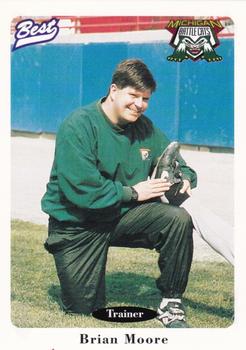 1996 Best Michigan Battle Cats #4 Brian Moore Front